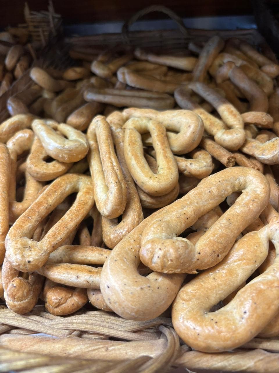 Taralli — traditional Italian ring breads